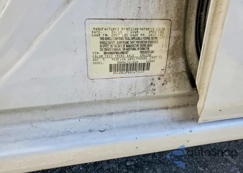 2010 Nissan Sentra 2.0 from USA, damaged, VIN 3N1AB6AP8AL695137